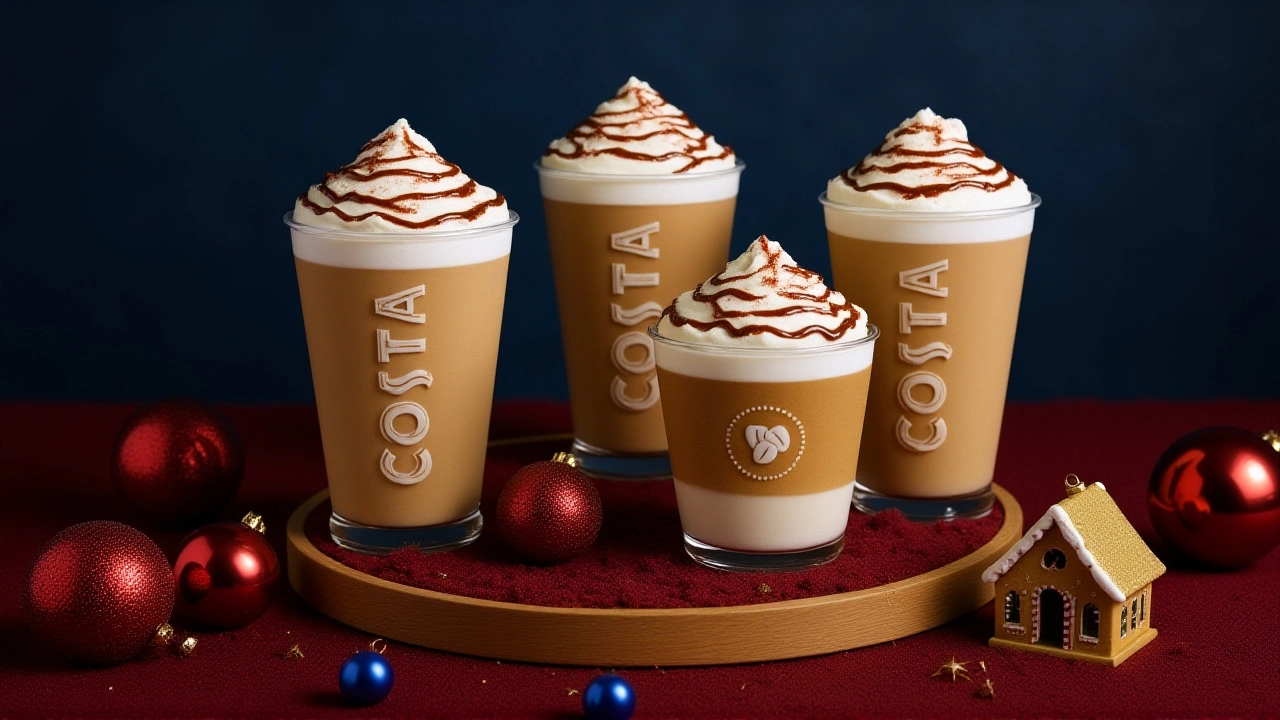 Costa Coffee Unveils Christmas Menu with Pecan Latte & Pistachio Tiffin